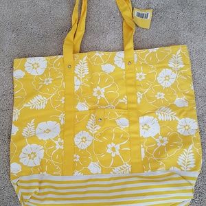 New Yellow Cloth Beach Tote Bag